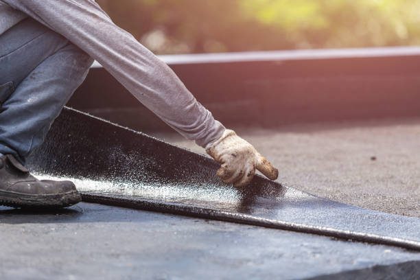 Professional Crawl Space Encapsulation technician working in Hartland, WI